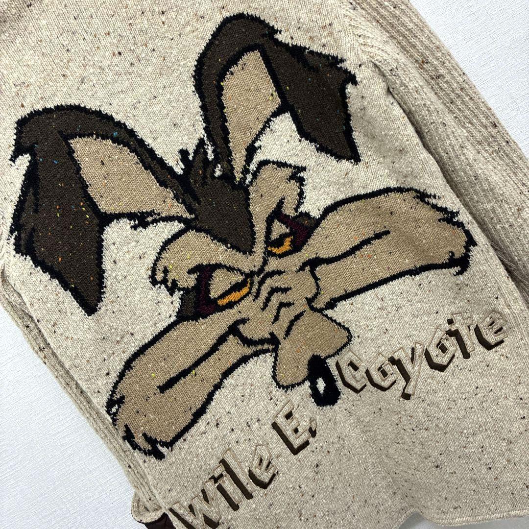 カステルバジャック✕ルーニー・テューンズコラボ　コヨーテ　リバーシブルジャケット