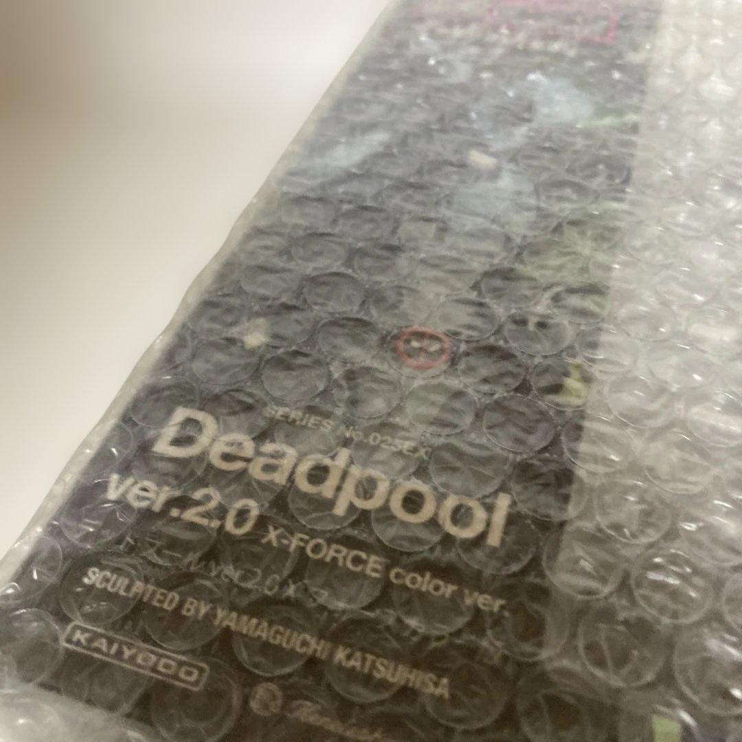 海洋堂　リボルテックヤマグチ　デッドプール　X-FORCEカラー　ver2.0
