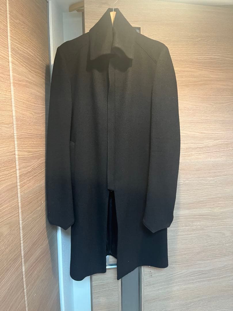 ジャケット・アウター kiryuyrik SHRINK WOOL HIGH COLLAR JACKET