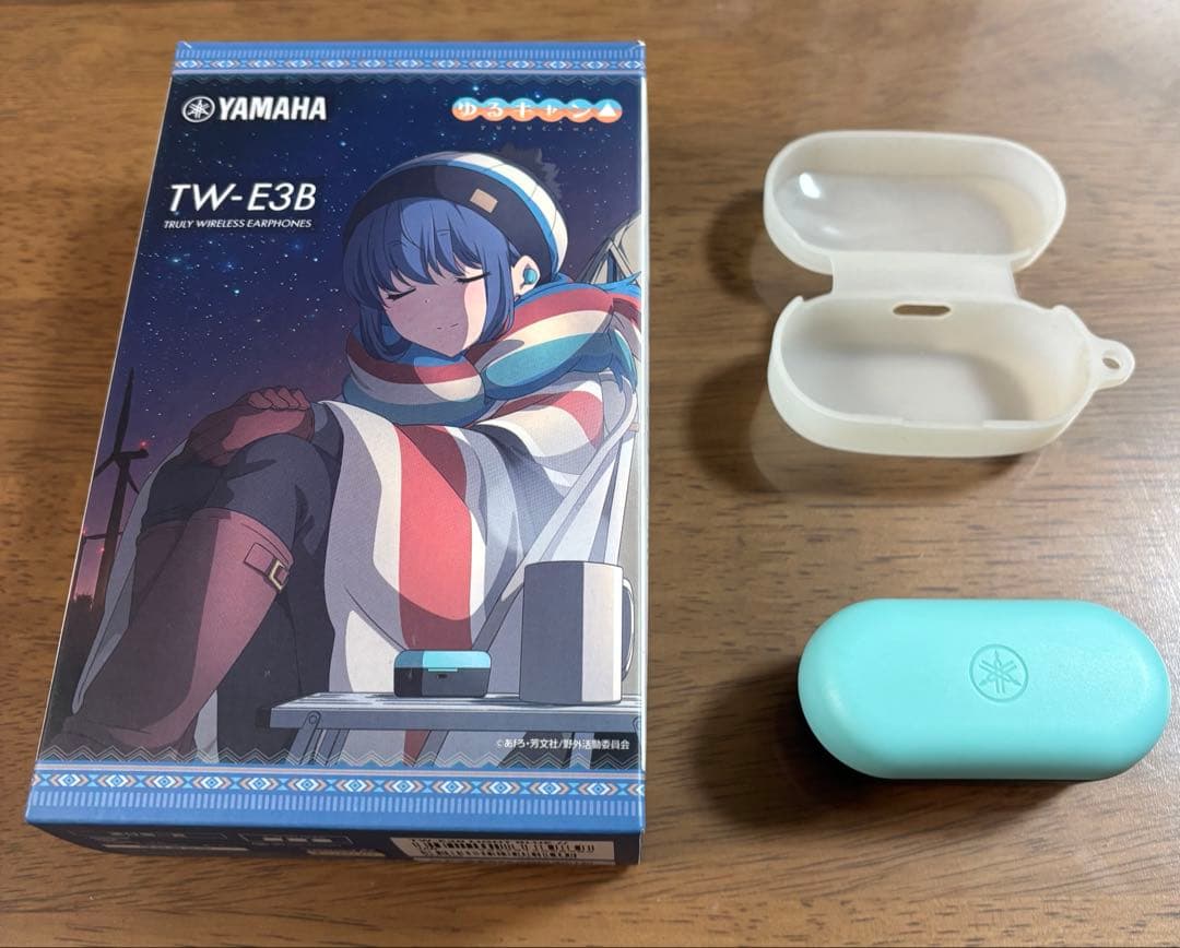 YAMAHA TW-E3B ライトブルー ゆるキャン　ワイヤレスイヤホン