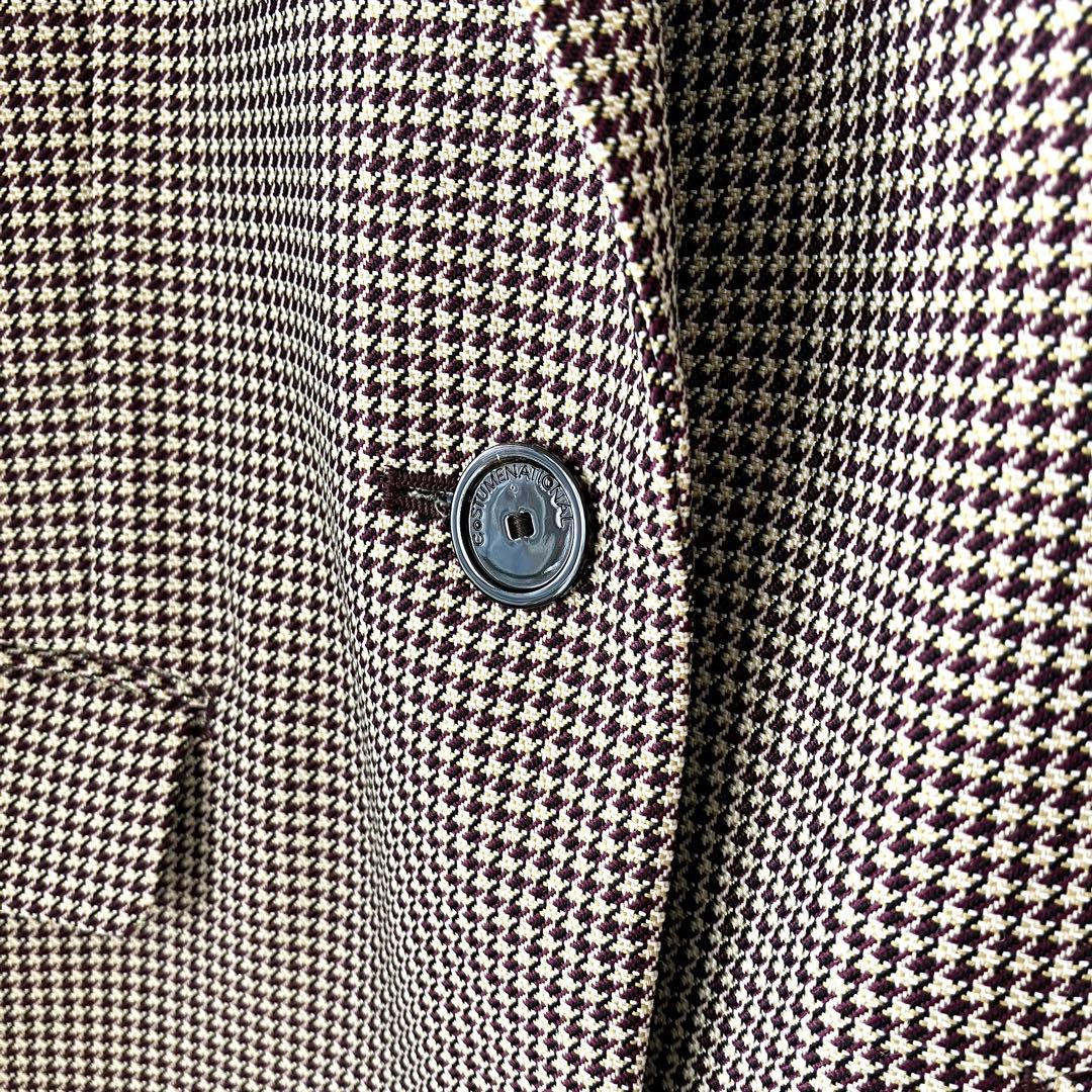 未使用 CoSTUME NATIONAL ロングコート チェスター 38 千鳥