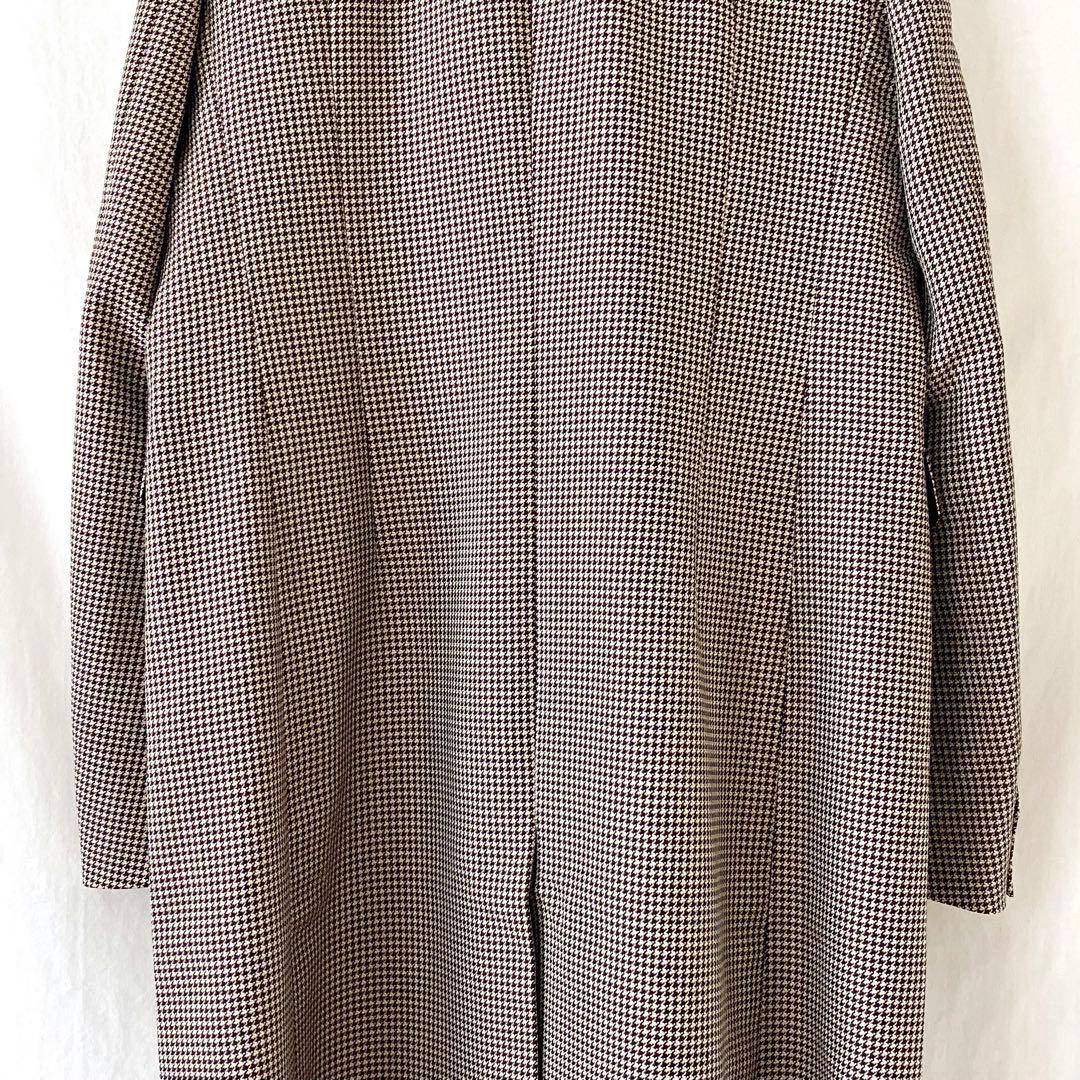 未使用 CoSTUME NATIONAL ロングコート チェスター 38 千鳥