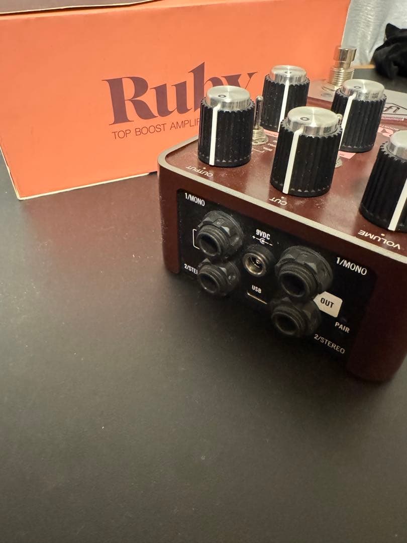ギター uafx UNIVERSAL AUDIO Ruby TOP BOOST AMP