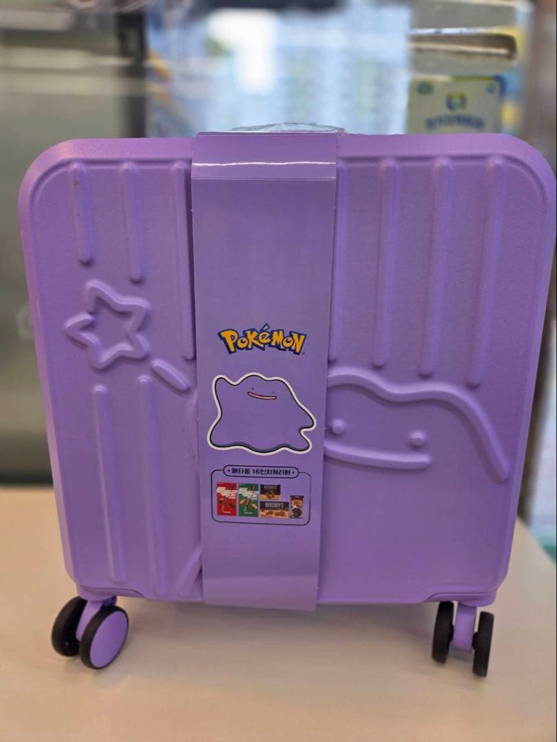 CU ポケモンメタモンスーツケース キャリーケース　 韓国限定品 完売品