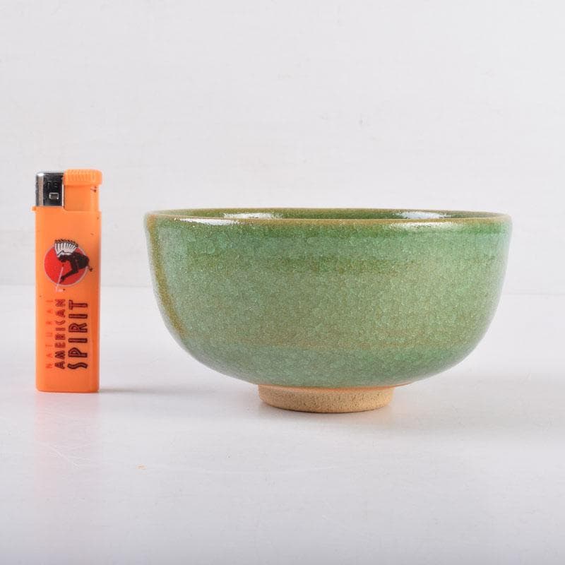 茶道具　美濃焼　加納臣峰作　茶碗　共布　極め箱　C　8391