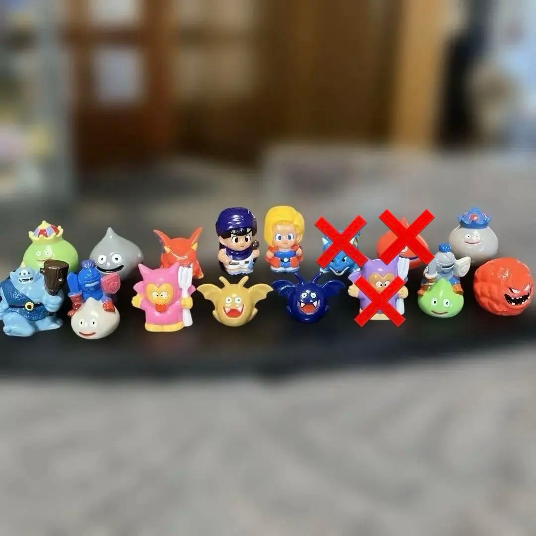 激レア】ドラゴンクエスト 天空の章 ソフビ 指人形 フィギュア セット 当時物