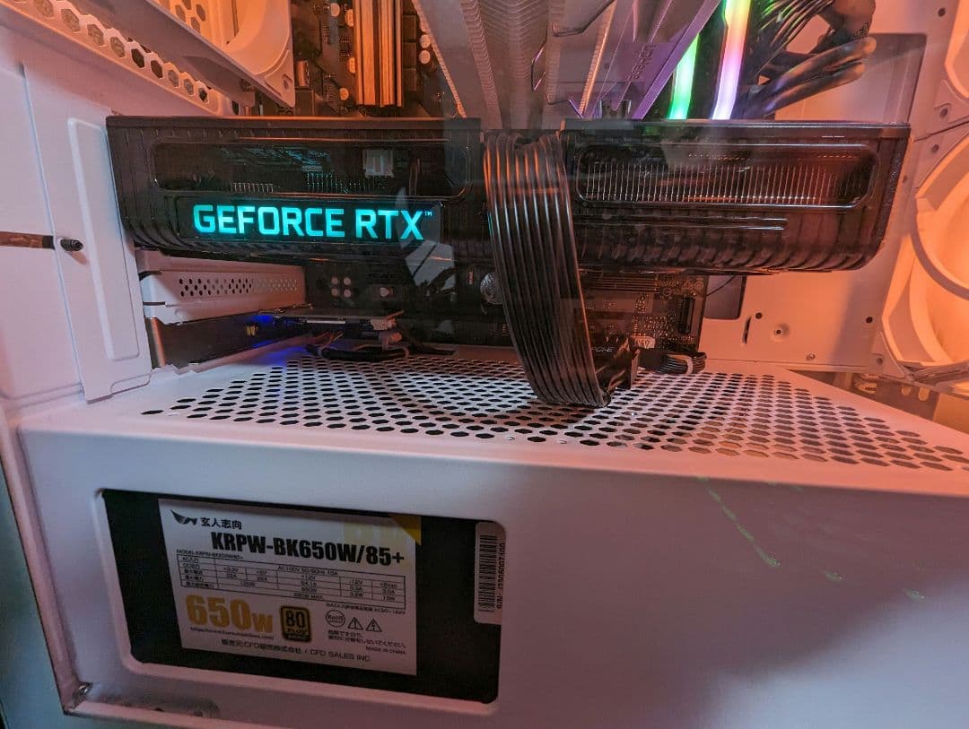 自作PC ウインドウズ11（RTX3060 12GB）