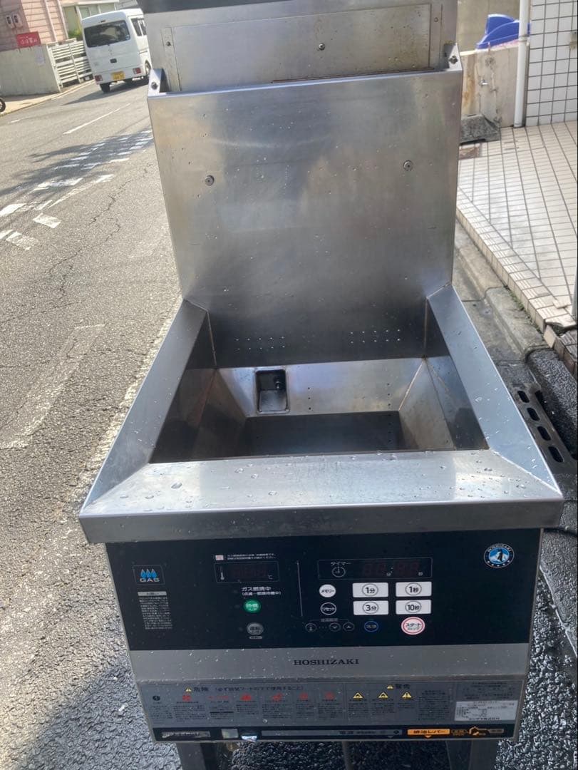 ホシザキ業務用ガスフライヤー FL-18A-GA LPガス　100V