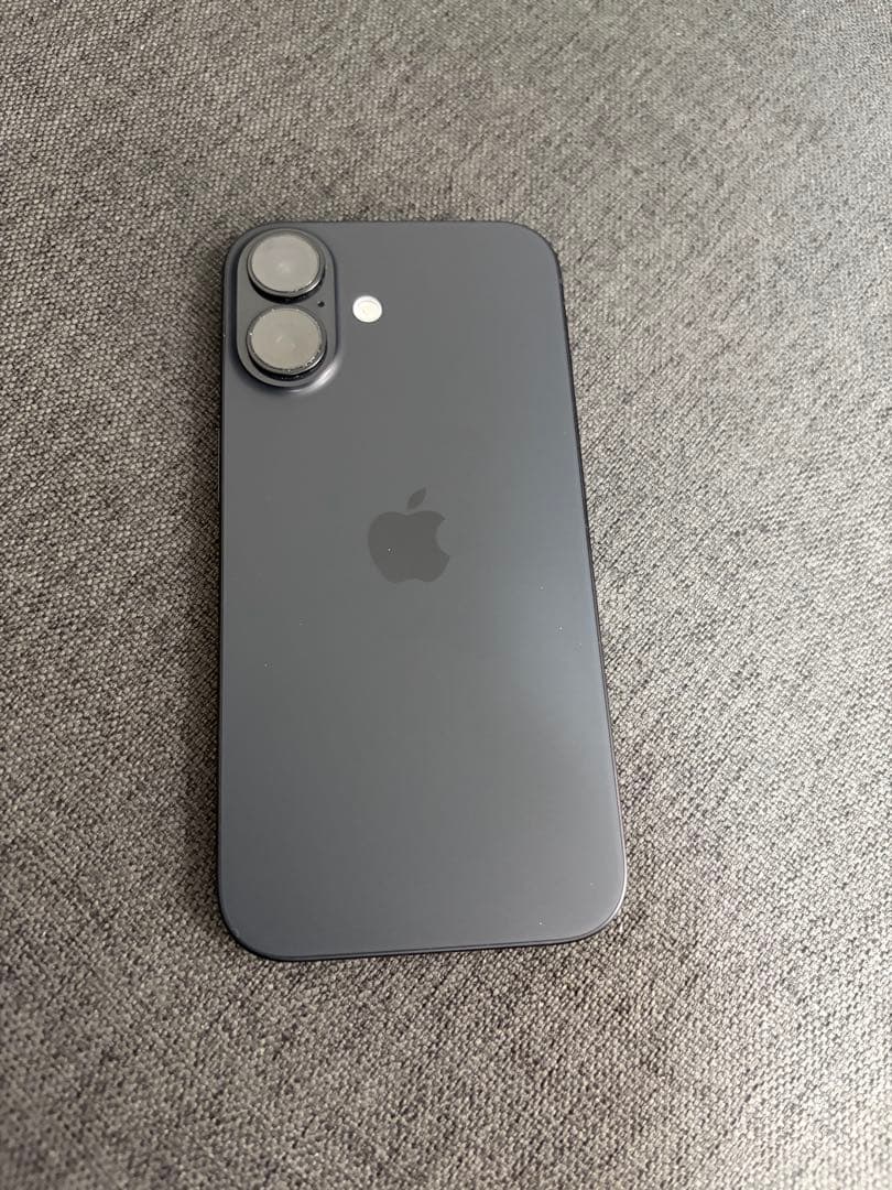 付属品完備！iPhone16 Black 128GB SIMフリー