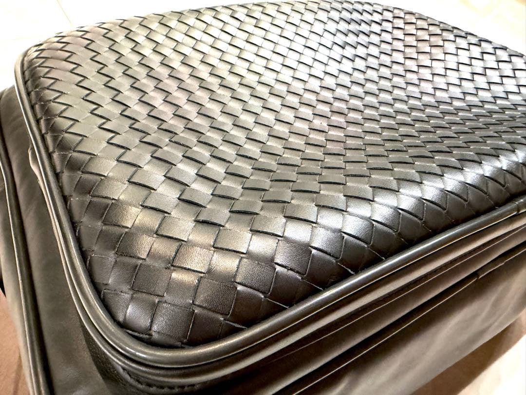 ◻️BOTTEGA VENETA◻️ボッテガヴェネタ◻️イントレチャート黒／希少大◻️