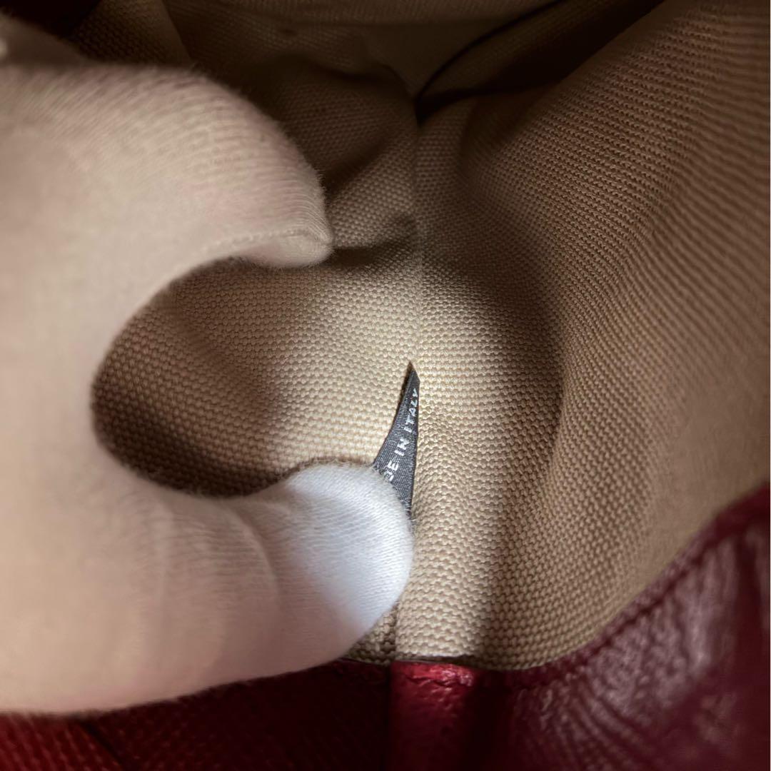 PRADA プラダ 赤 レッド サフィアーノ ハンドバッグ A1350A1