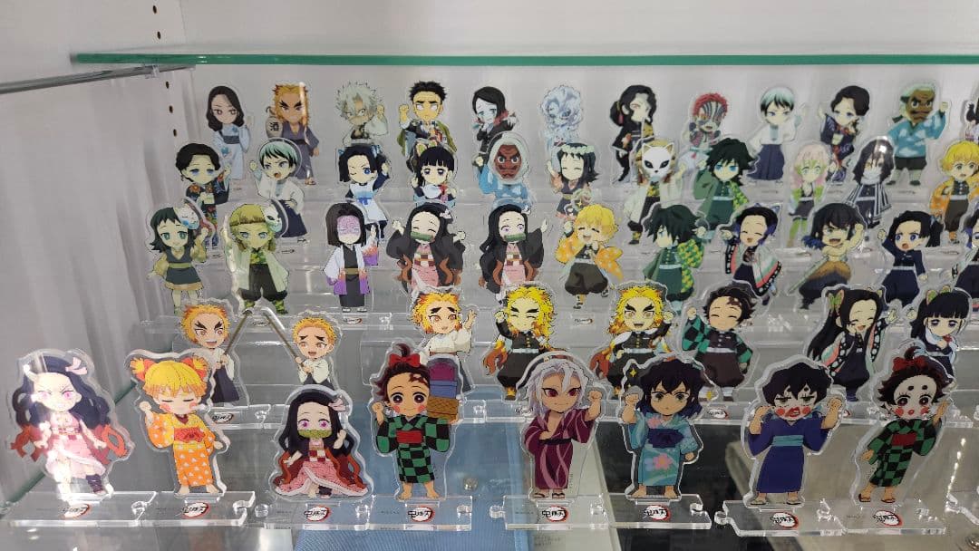 鬼滅の刃 繋がるアクリルスタンド ufotable 遊郭編までコンプリートセット