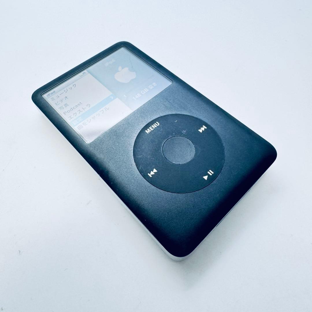 【動作品】 iPod Classic ブラック 160GB MB150J/A