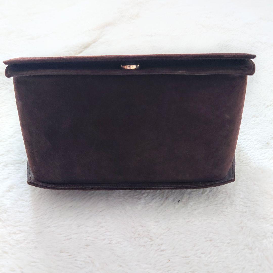 高級 希少モデル イタリア製 RODO 2way バッグ ゴールド スエード