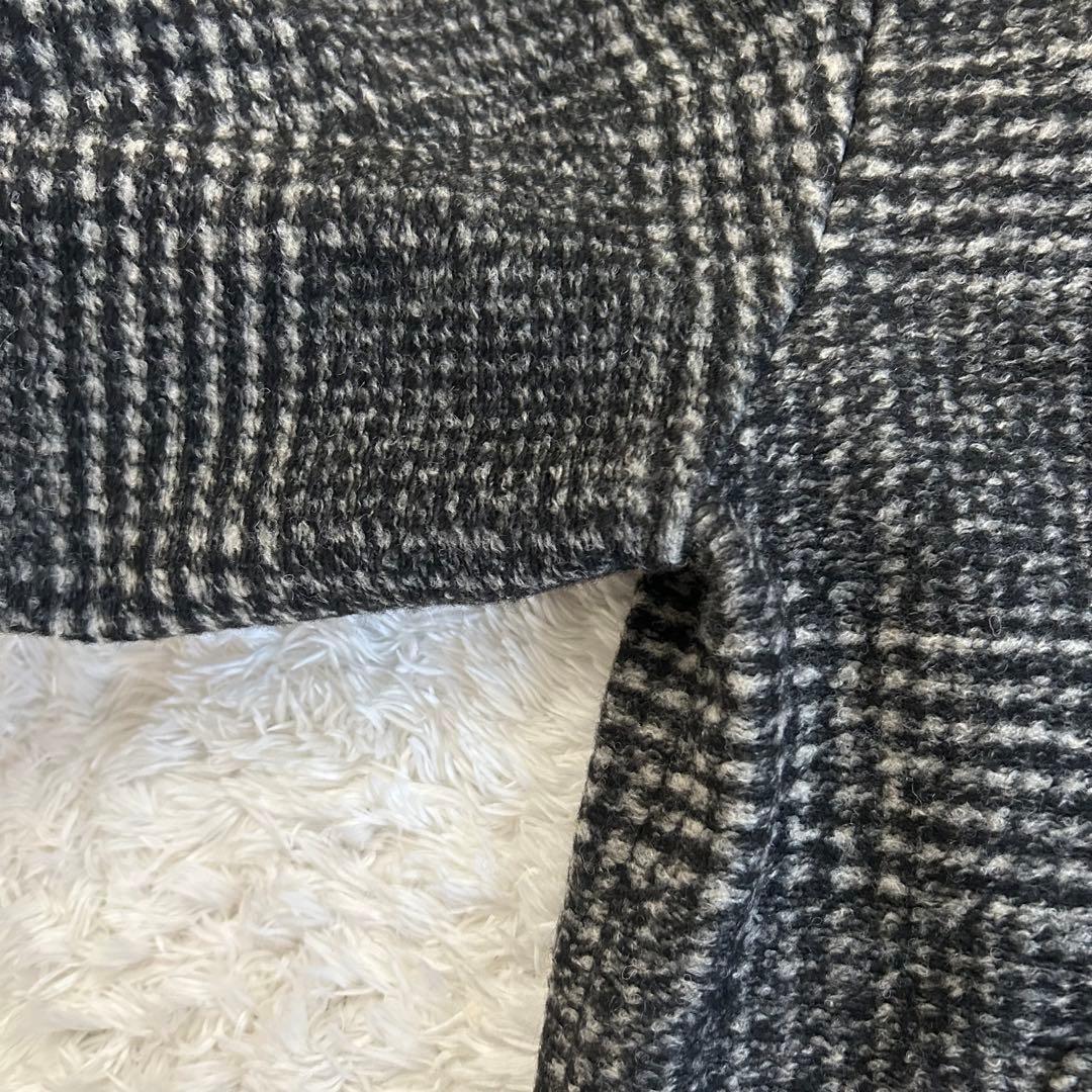 （24AW）Spick & Span Wスライバーチェックハーフコート