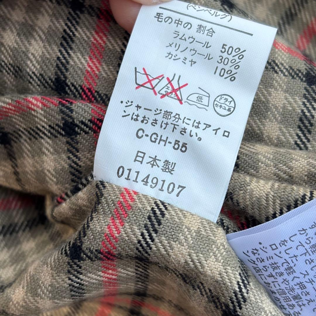 90’s vintage ウールブルゾン ボルドー 短丈 アメカジ カジュアル