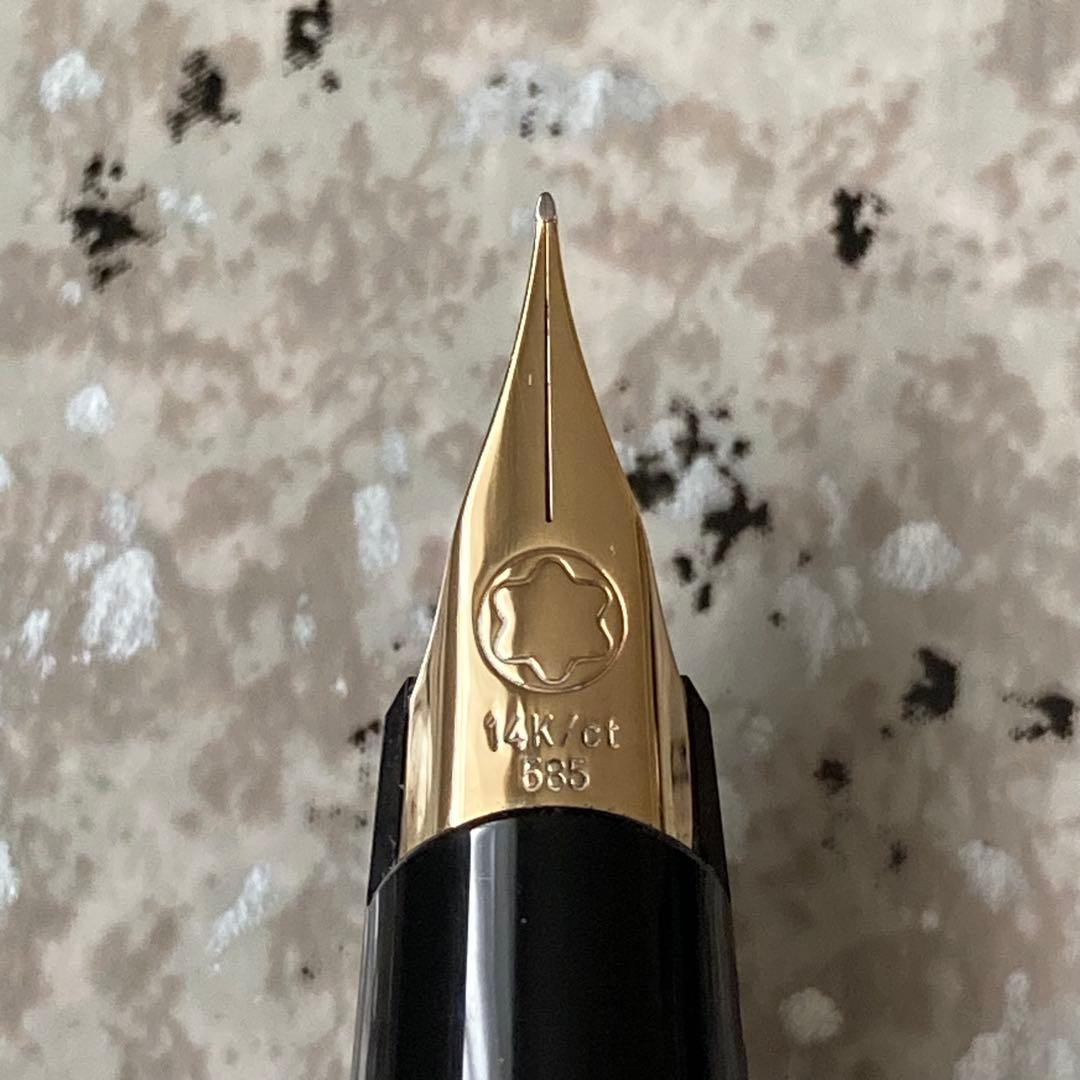 #156 未使用品 箱付き 万年筆 モンブラン MONTBLANC 14k