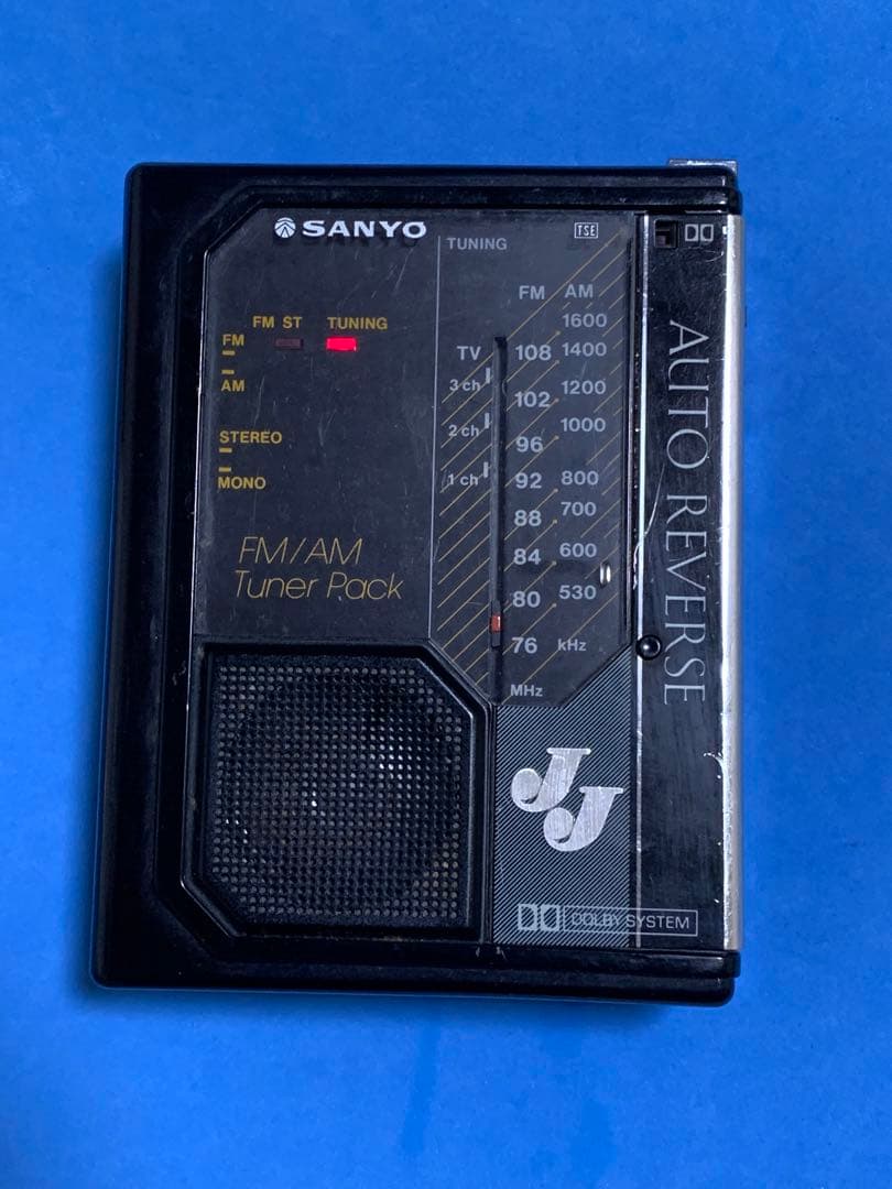 SANYO MR-JJIIカセットプレーヤー動作品