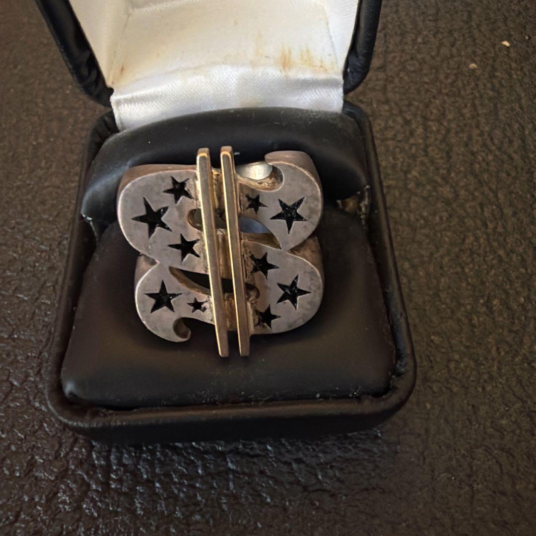 テンダーロイン ダラー リング　シルバー　ゴールド　ケース付き　正規品 8k