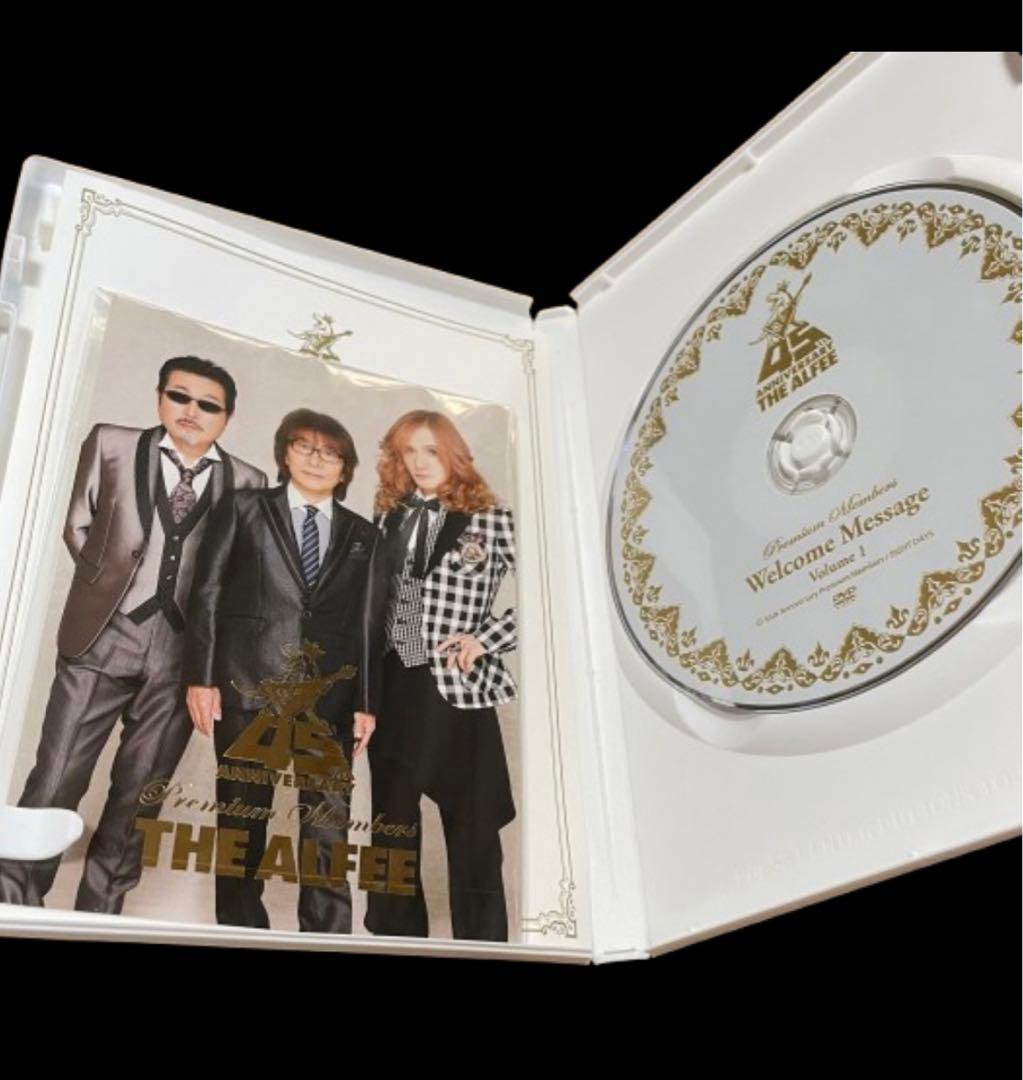 THE ALFEE45周年プレミアムメンバーズDVD5本セット★ポストカード他付