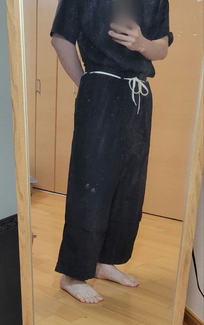Y-3 M CANVAS WORKWEAR CROPPED PANTS ブラック