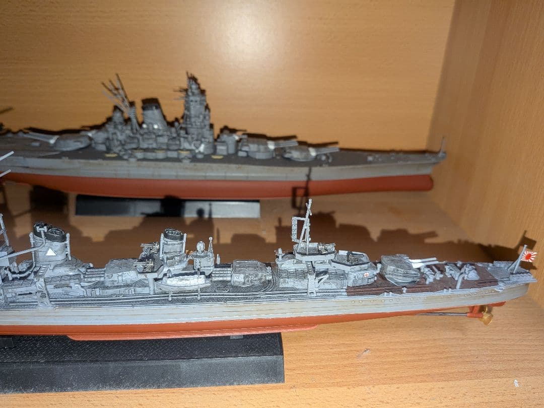 武蔵 雪風 艦艇 フジミ プラモデル 2隻