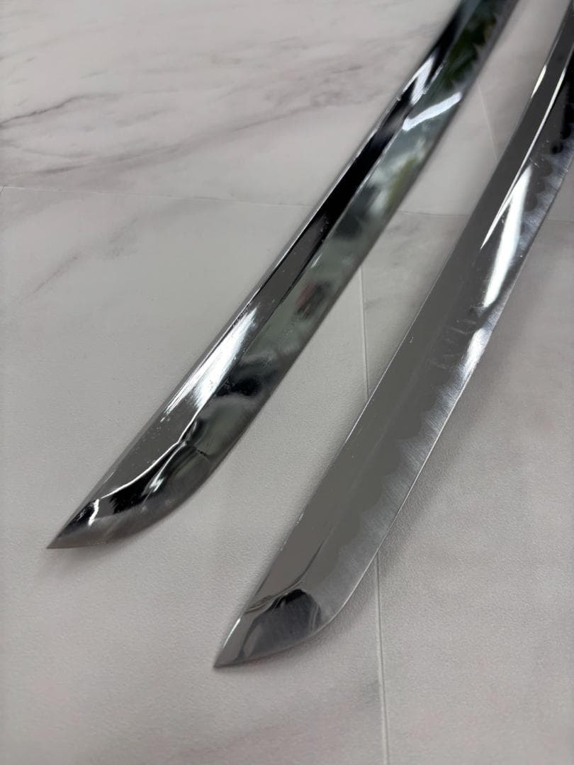 模造刀 模擬刀 大小 2本 セット 鞘付き 袋付き 骨董品 武具 コスプレ