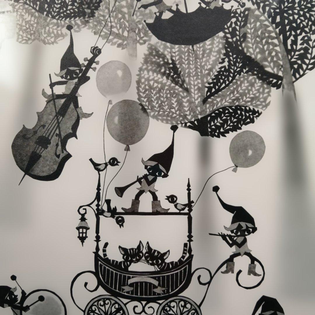 藤城清治レフグラフ　こびとのシンフォニー　保証書付き