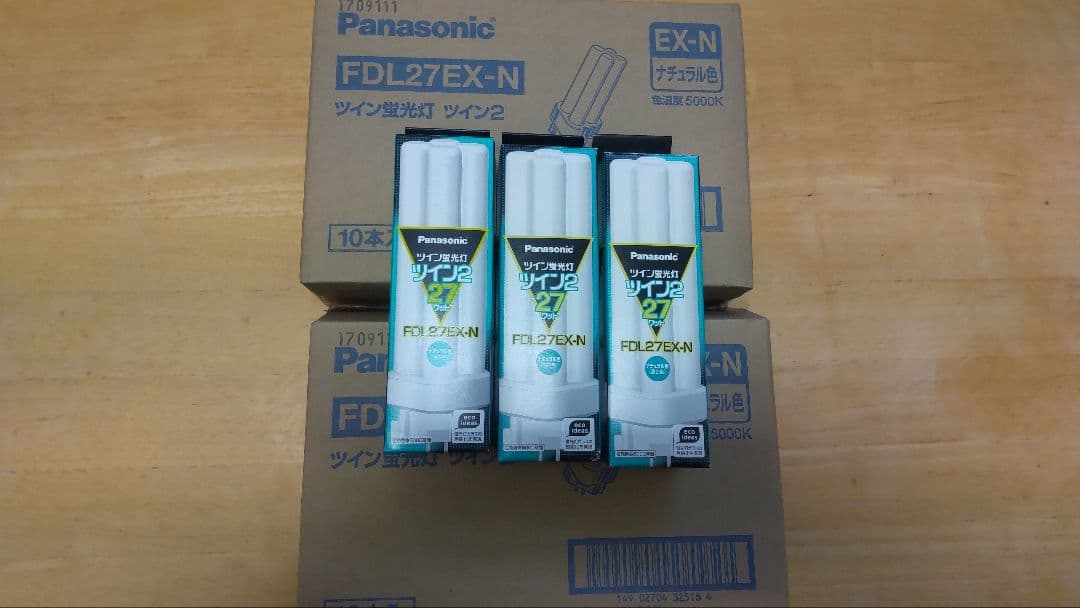 Panasonic ツイン蛍光灯 FDL27EX-N 23個セット