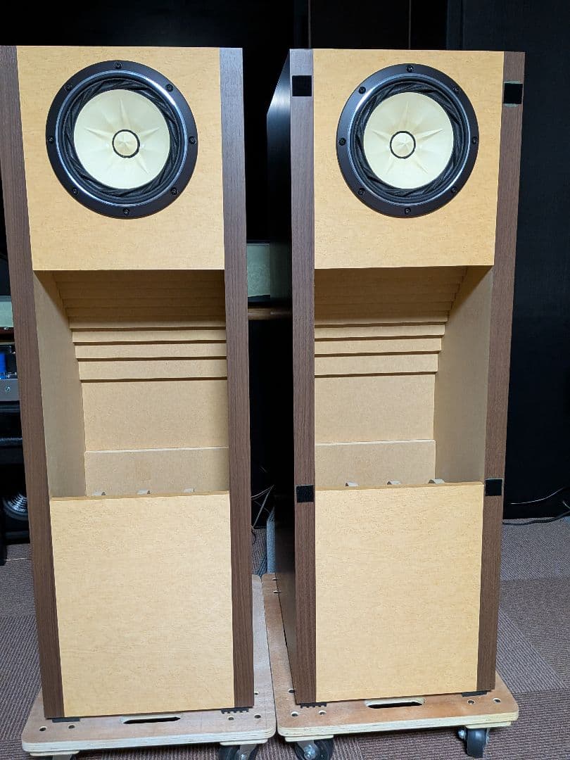 バックロードホーンFostex FE208Ｅ∑　自作品　北海道引取り限定