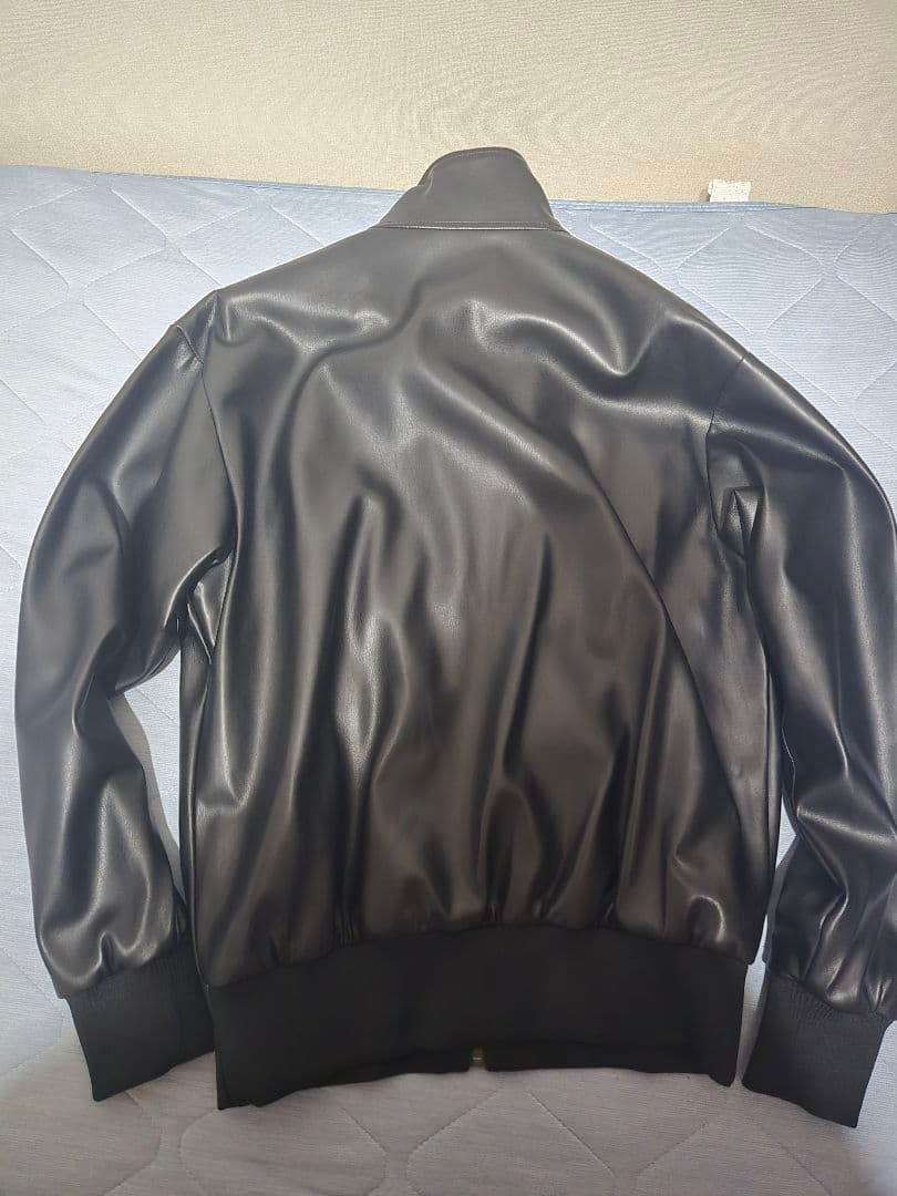 adidas アディダス フェイクレザージャケット Mサイズ 希少