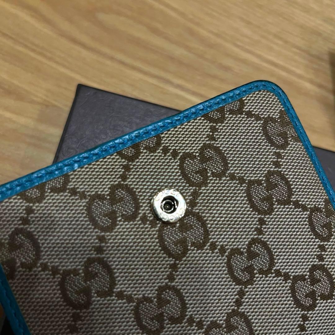 グッチ 2つ折り財布 GUCCI GGキャンバス