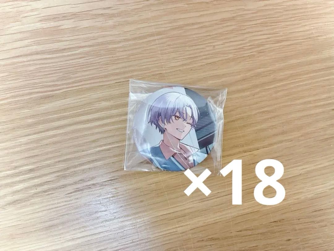 大黒可不可 Good Luck 缶バッジ 18個