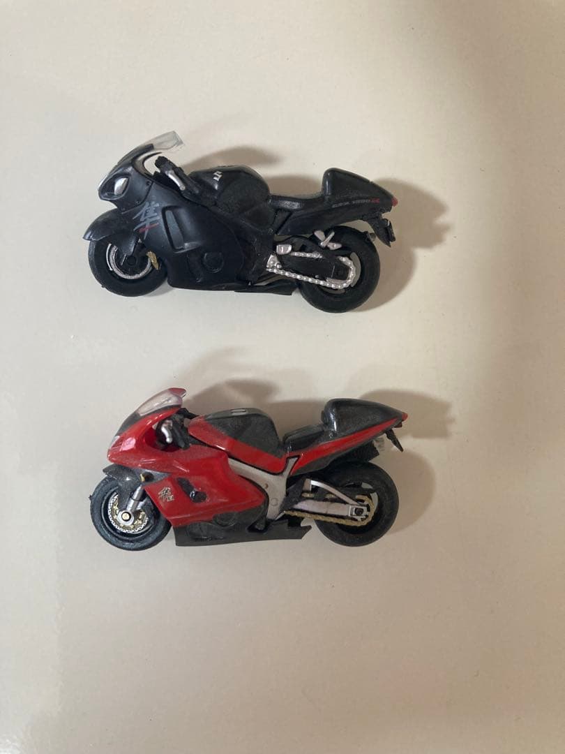 旧車バイクミニチュア 8台セット (おまけ2台)