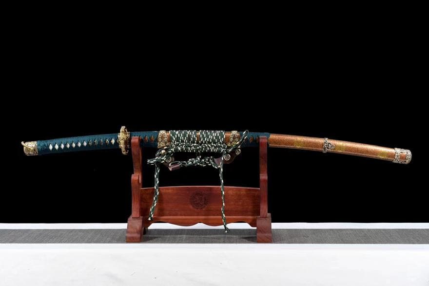 『徳川家康太刀』 日本刀 模造刀 居合刀 武士道 武蔵 鑑賞用 手鍛造打