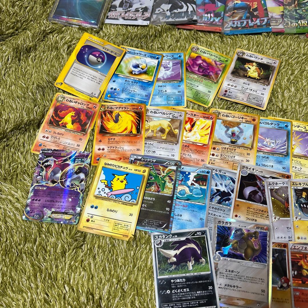 ポケモンカード　引退品　絶版パック、カード、BOX