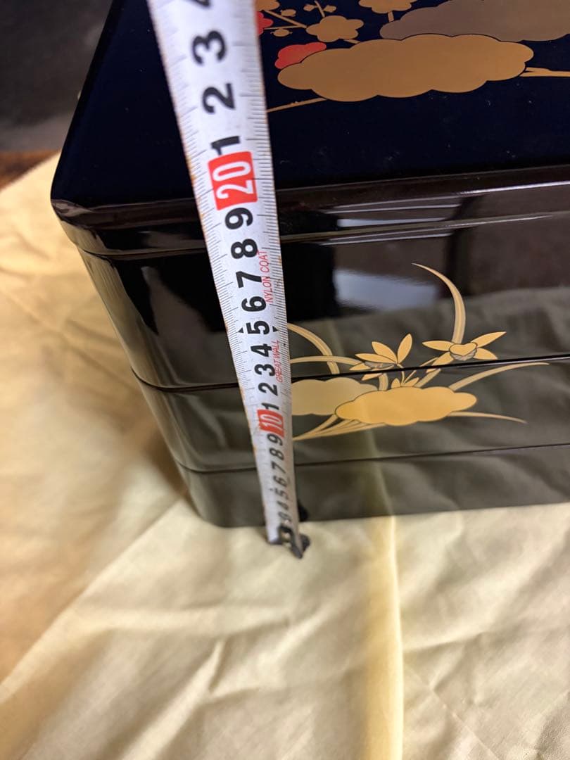 輪島塗　三段重　わじま龍作