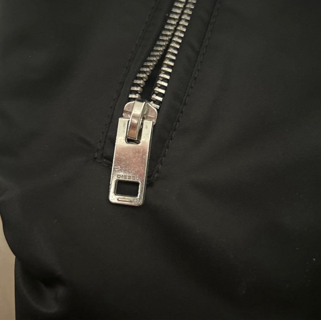 仲良しさん　専用　 DIESEL ブラック シングルライダースジャケット