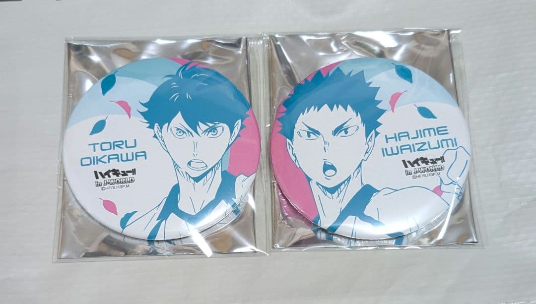 ハイキュー!! J-WORLD 缶バッジ