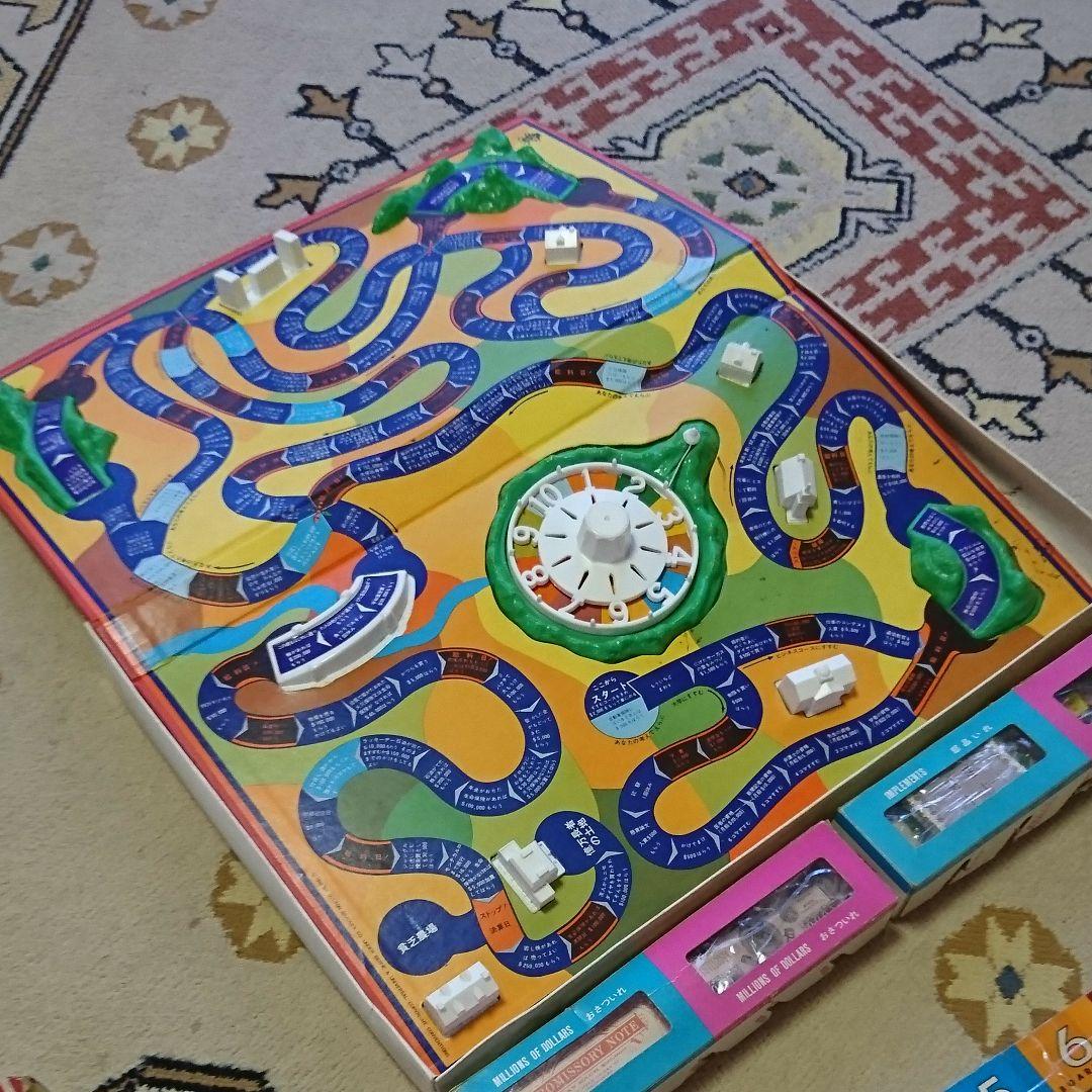 ❤️ 昭和レトロ タカラの アメリカン ゲーム 初代 ニュー 人生 ゲーム