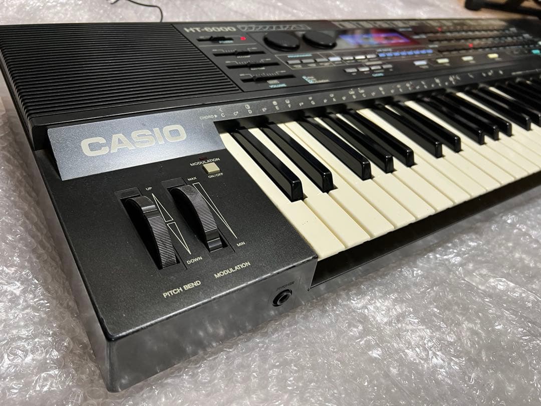CASIO HT-6000 ヴィンテージ アナログシンセサイザー 8音ポリ