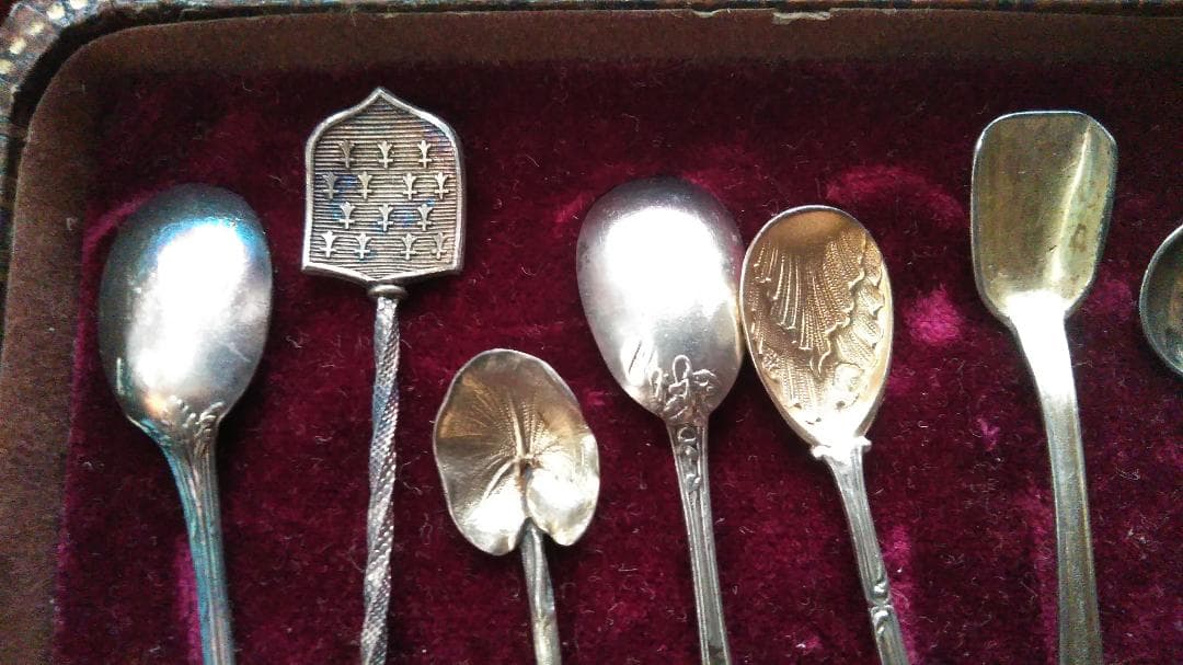 アンティークミニスプーンセット