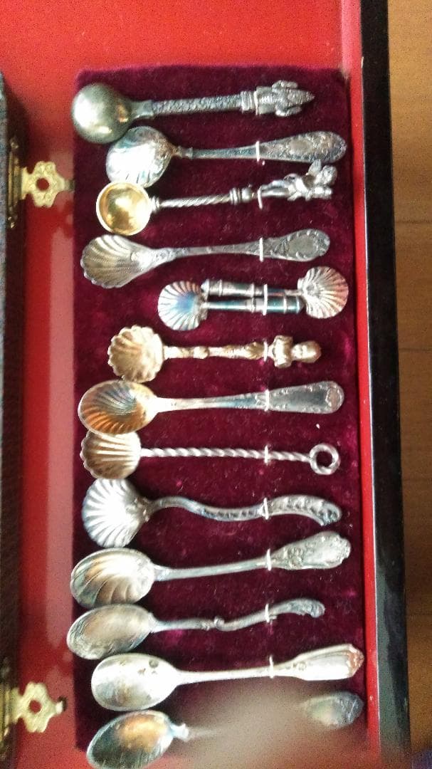 アンティークミニスプーンセット