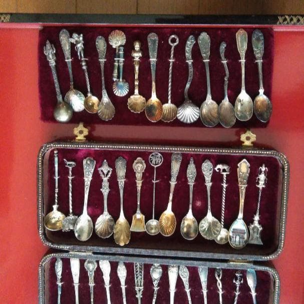 アンティークミニスプーンセット