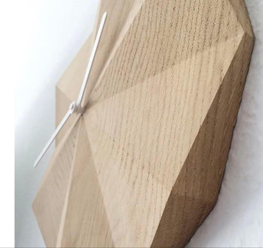 【美品】LAWA DELTA CLOCK オークホワイト