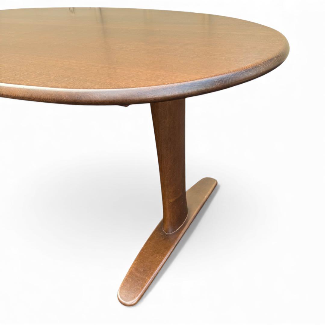 ダイニングテーブル 飛騨産業 キツツキ　豆型　森のことば　オーク材　無垢材