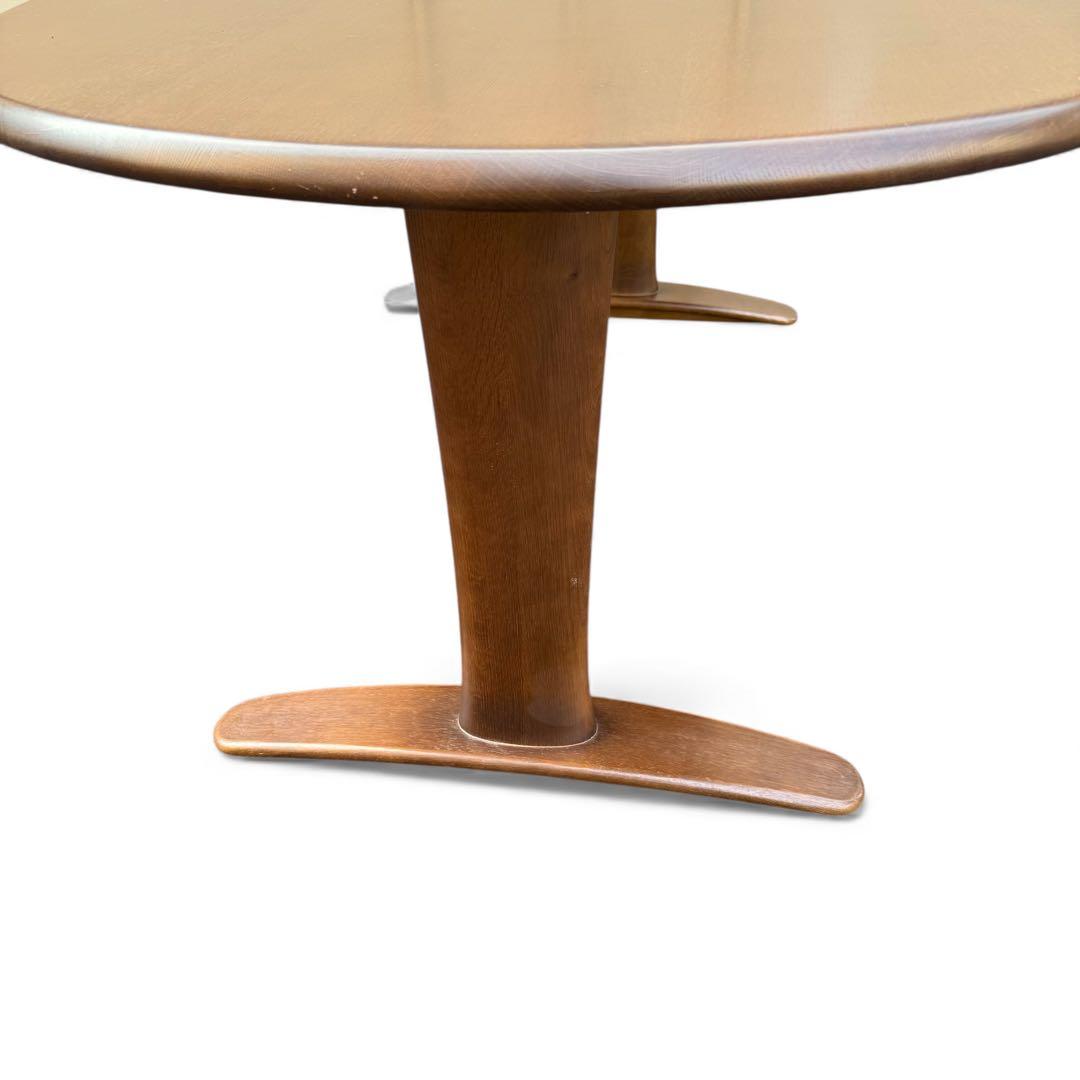 ダイニングテーブル 飛騨産業 キツツキ　豆型　森のことば　オーク材　無垢材