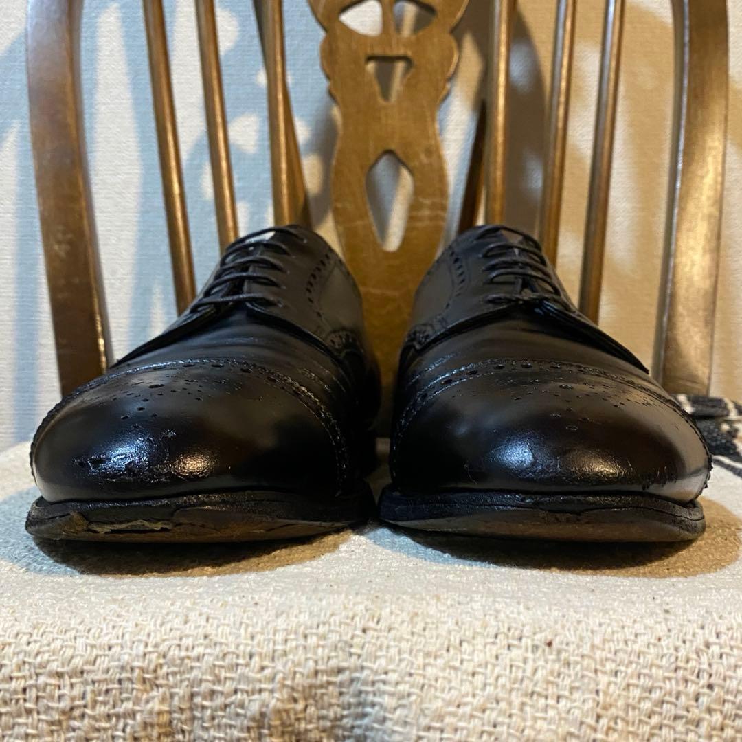 Edward Green エドワードグリーン セミブローグシューズ ブラック