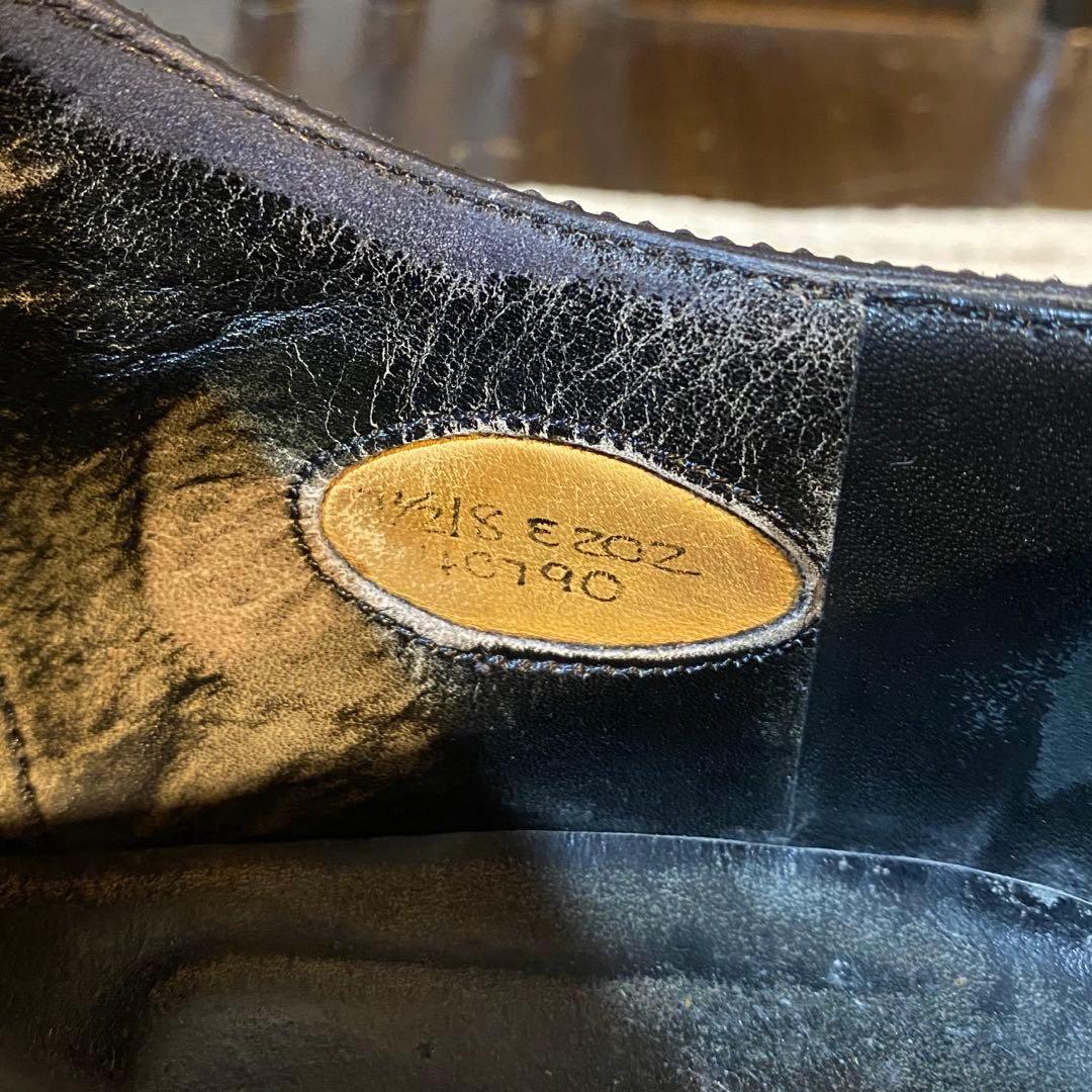 Edward Green エドワードグリーン セミブローグシューズ ブラック