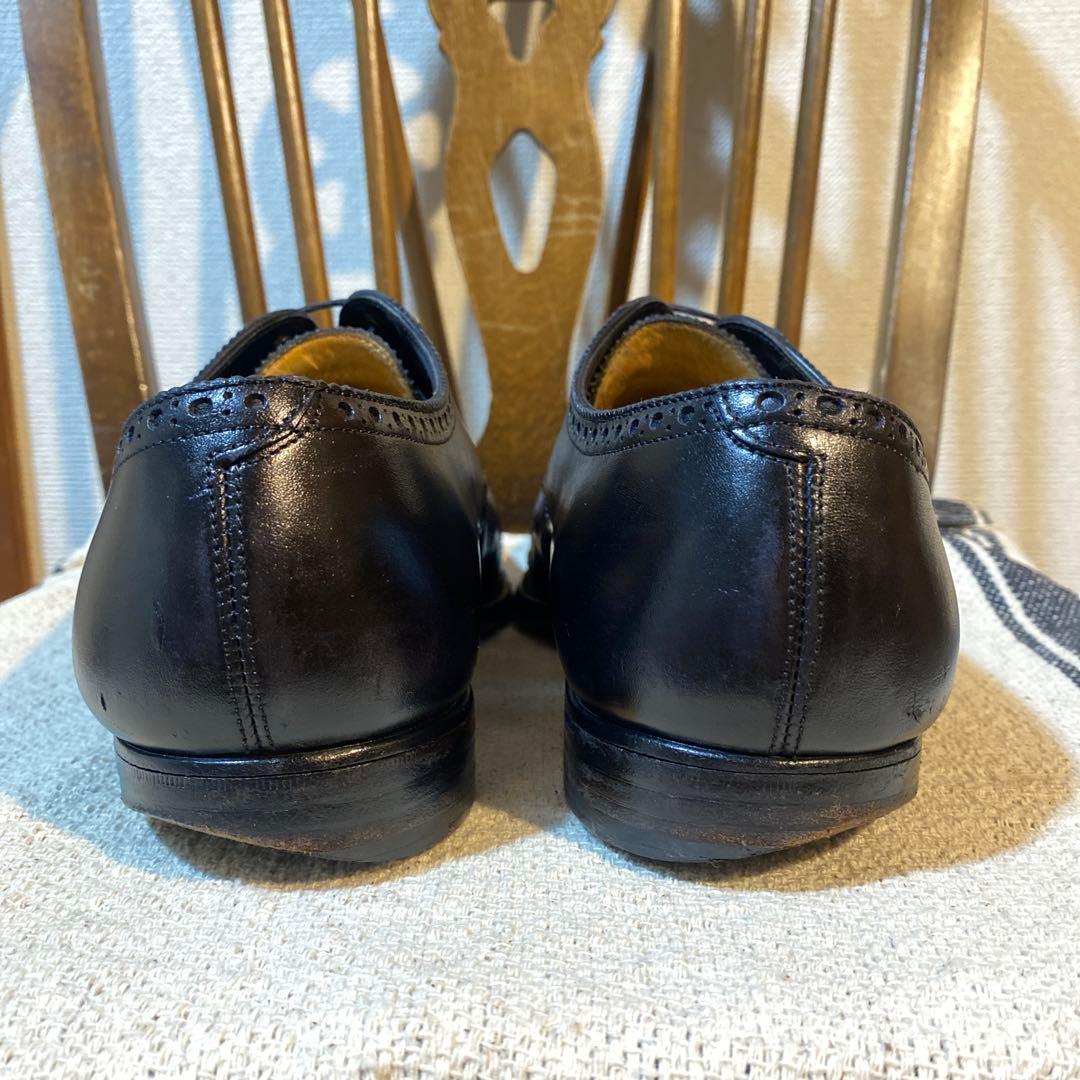 Edward Green エドワードグリーン セミブローグシューズ ブラック